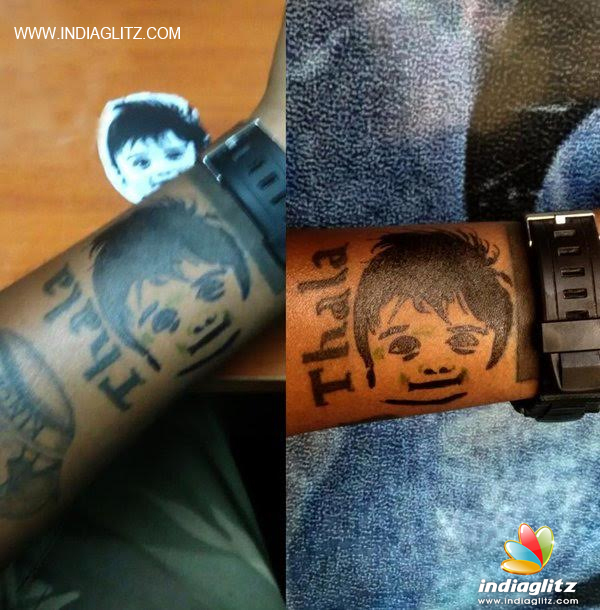 Thala Ajith Tattoo Work Finished - Third eye Tattoo | Facebook