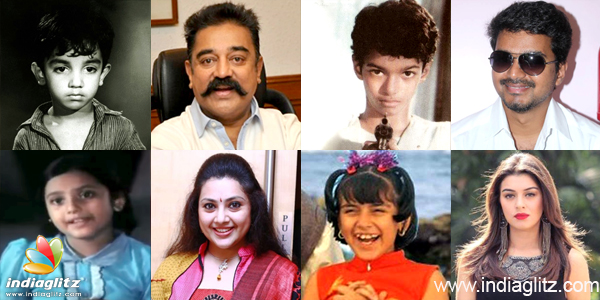 Stars who entered Kollywood as Child artist