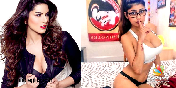 Mia Khalifa And Sunny Leone Pic - Another porn star to follow the footsteps of Sunny Leone into ...