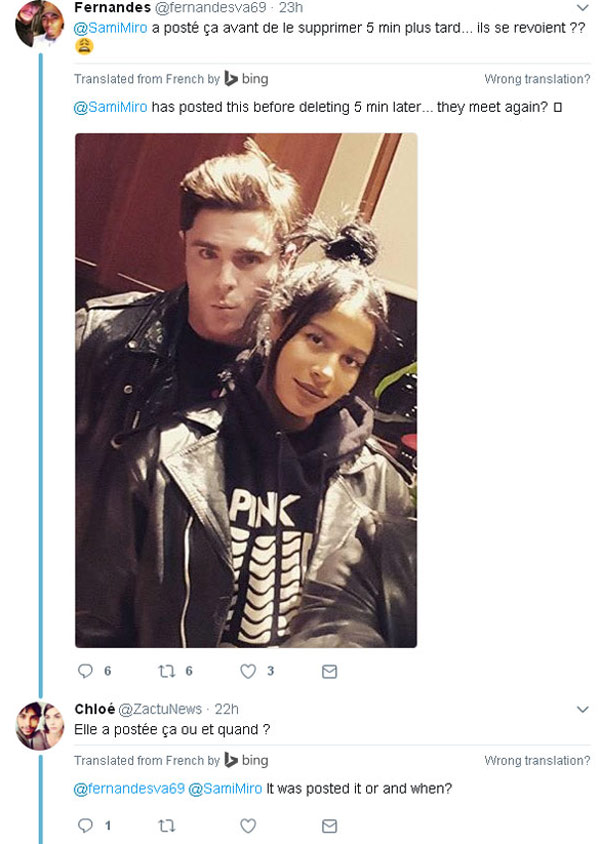 Zac Efron Sami Miro Breakup Rumors — Actor Deletes Instagram Photos With  Girlfriend